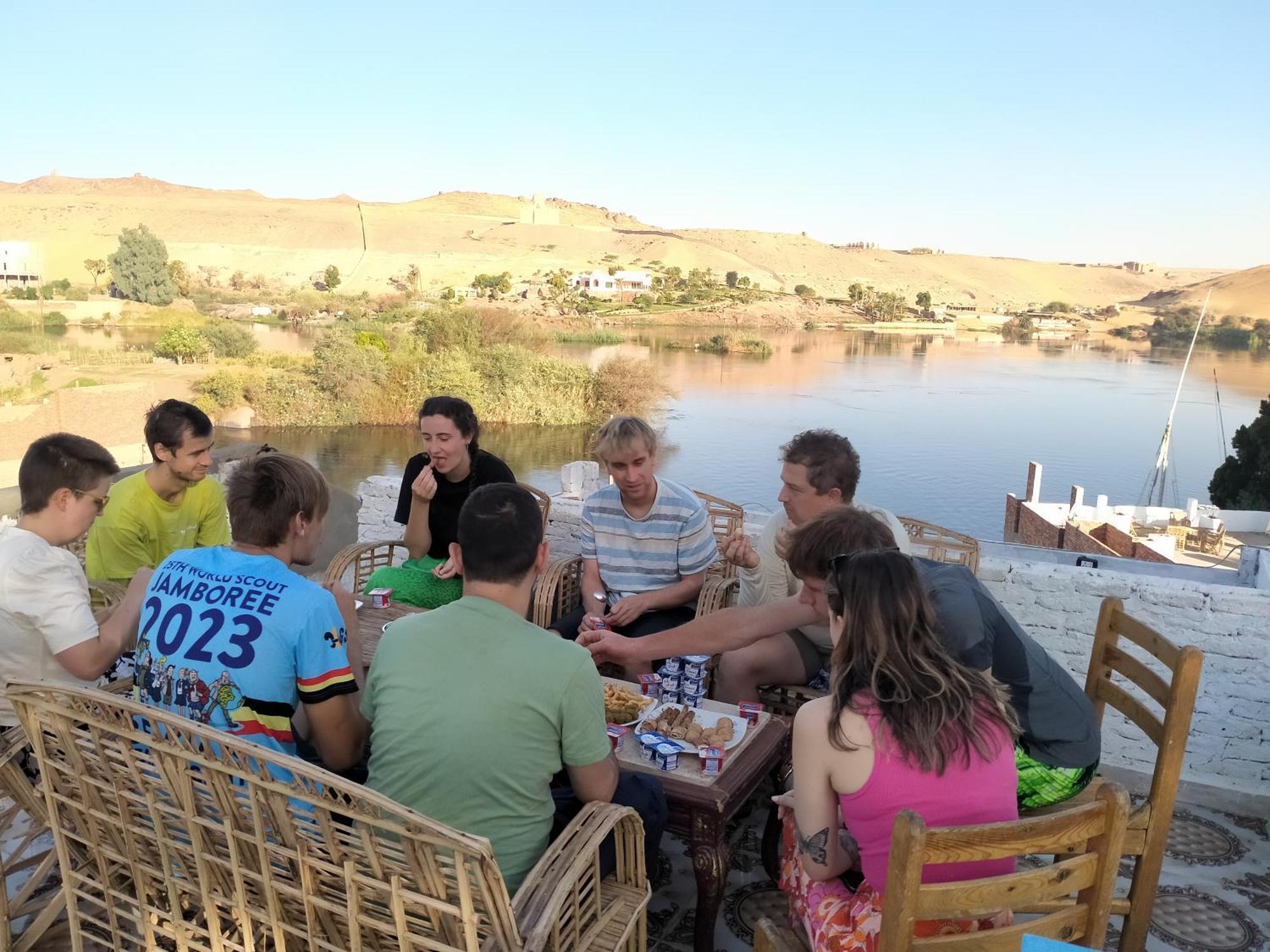 Seko Kato Nile View Hostel Асуан Экстерьер фото