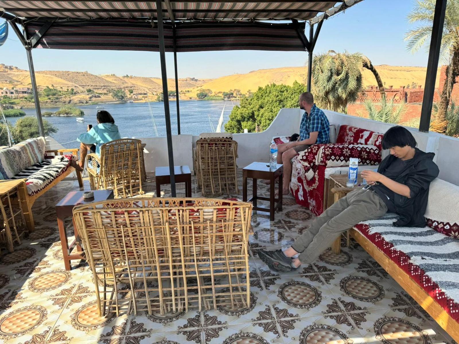 Seko Kato Nile View Hostel Асуан Экстерьер фото